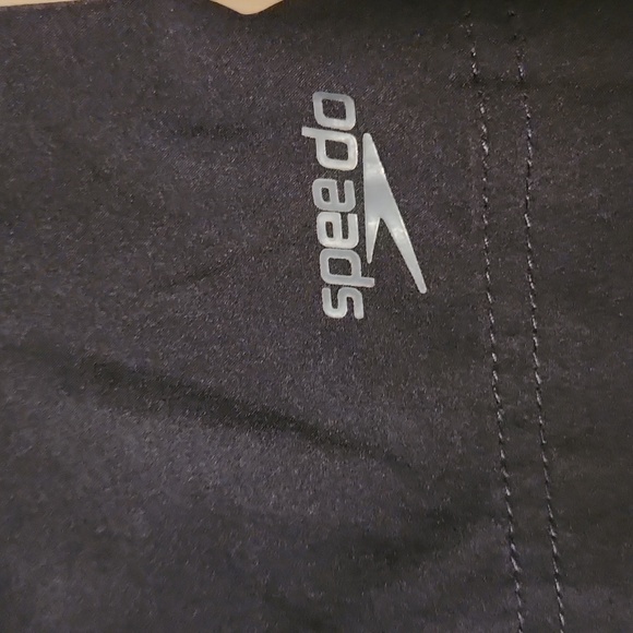 Speedo Black Men's Swimming Trunks Size Medium - Picture 3 of 6